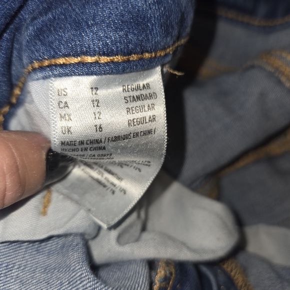 American Eagle Super Stretch X Jegging Size 12 regular - Picture 5 of 7